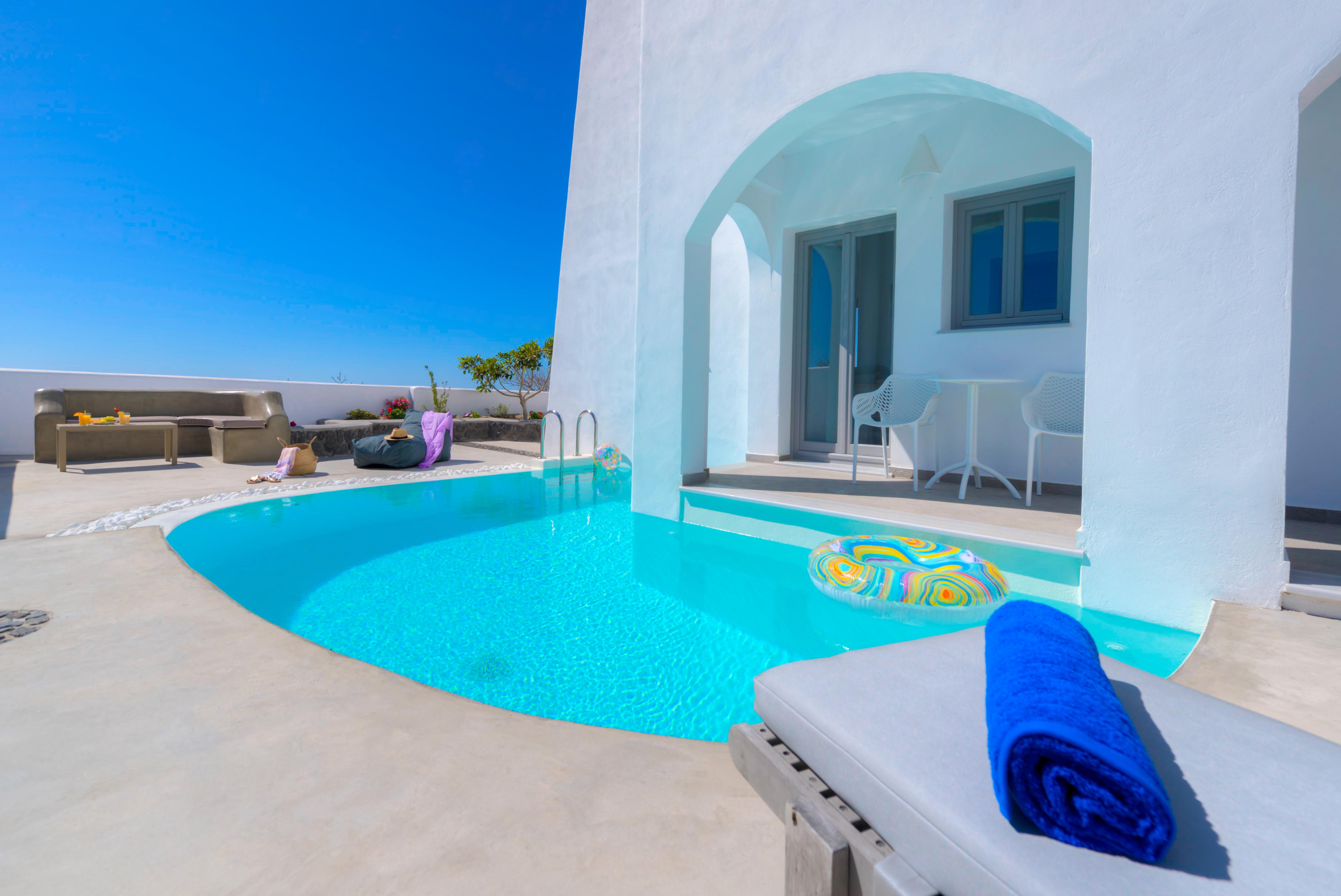 White Harmony Suites Megalochori  Exterior foto