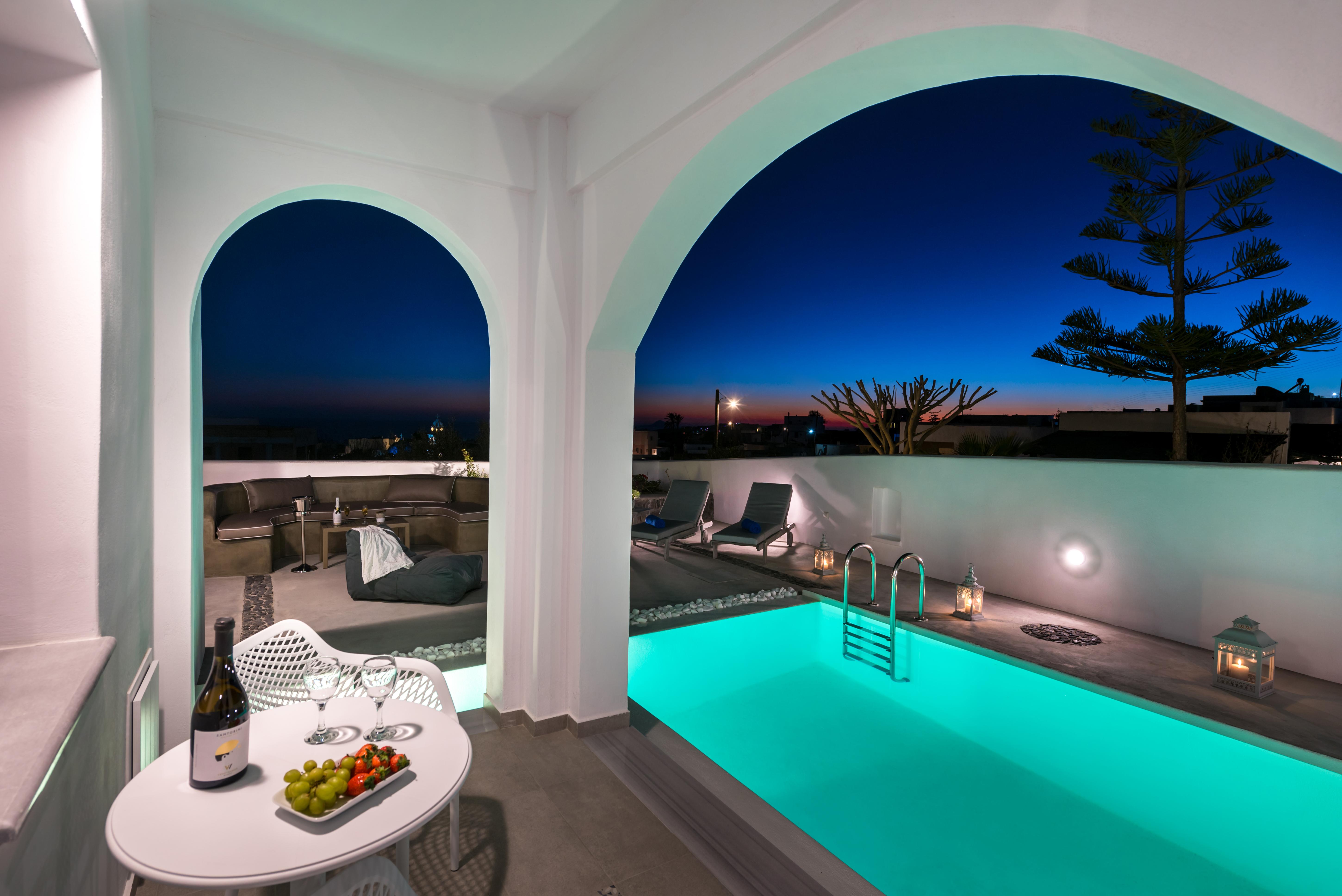 White Harmony Suites Megalochori  Exterior foto