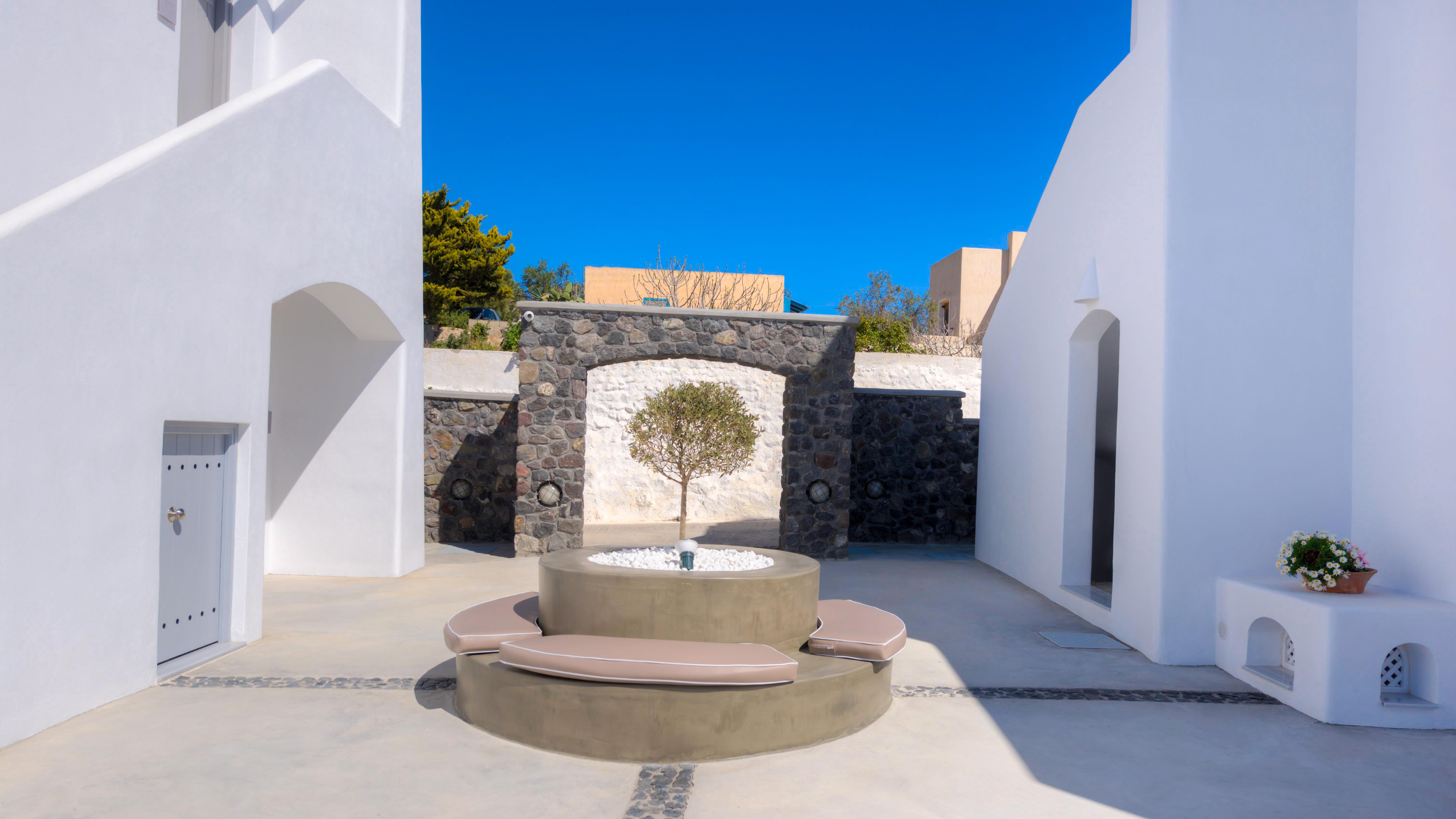 White Harmony Suites Megalochori  Exterior foto