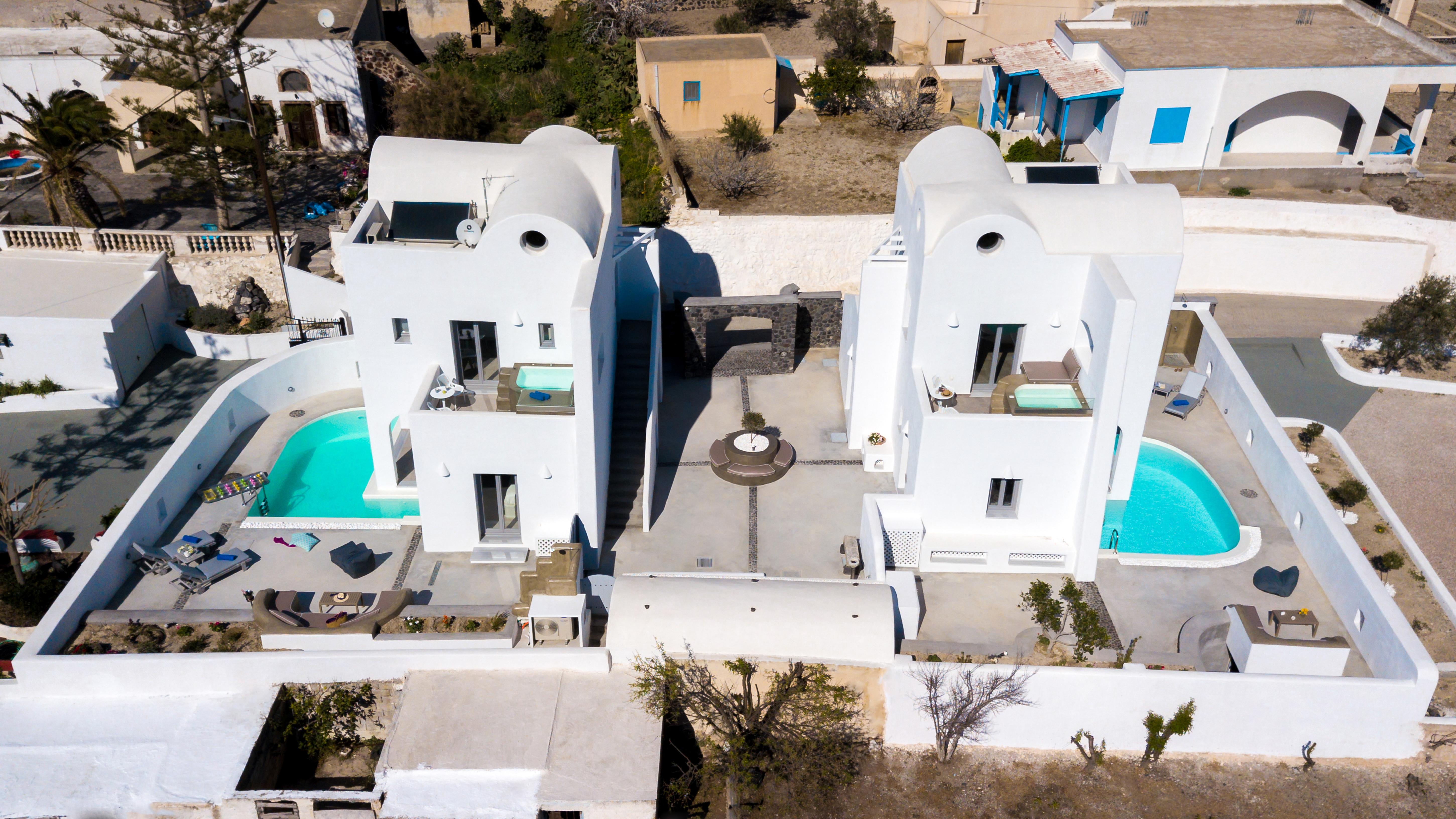 White Harmony Suites Megalochori  Exterior foto