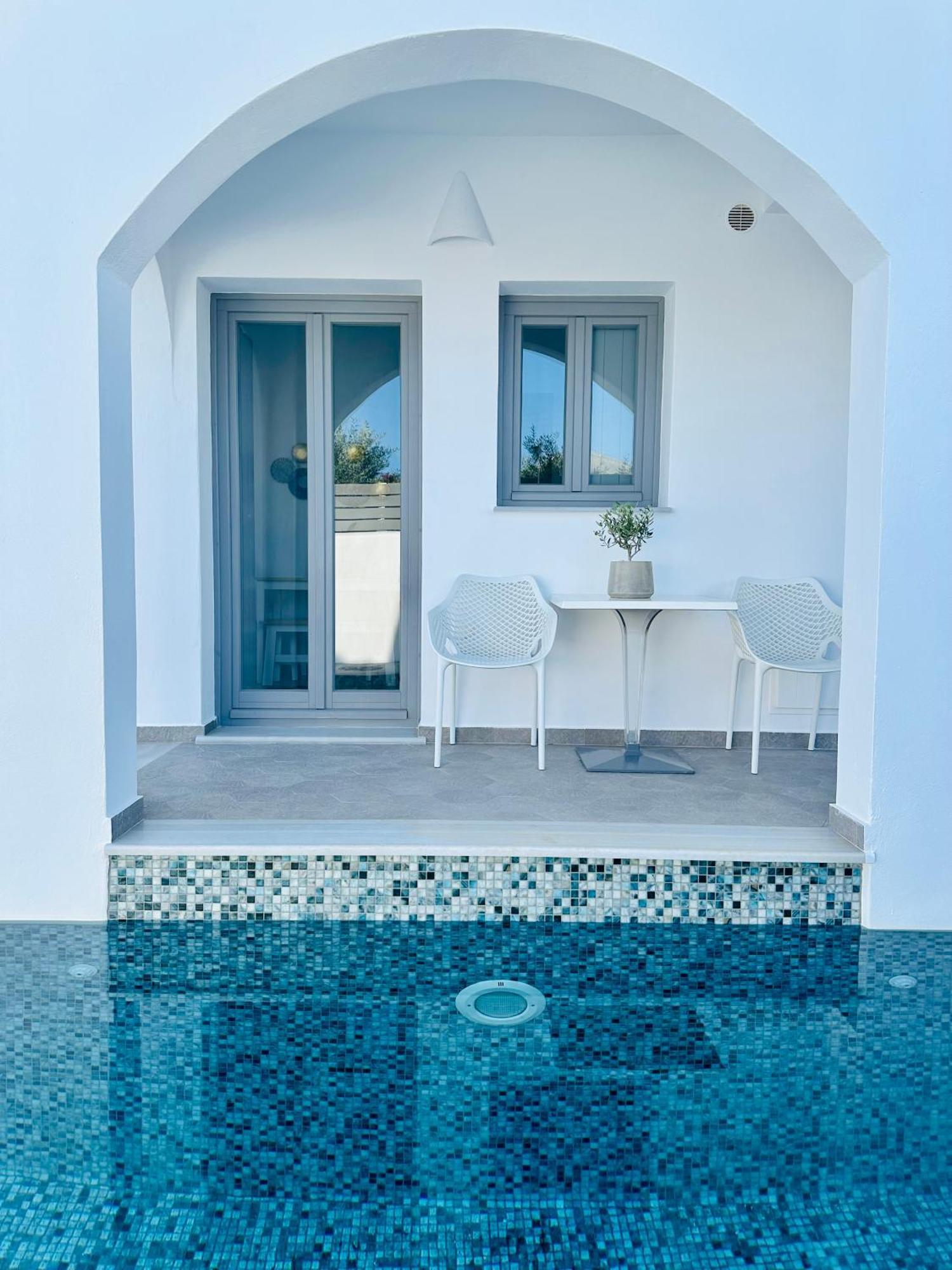 White Harmony Suites Megalochori  Exterior foto