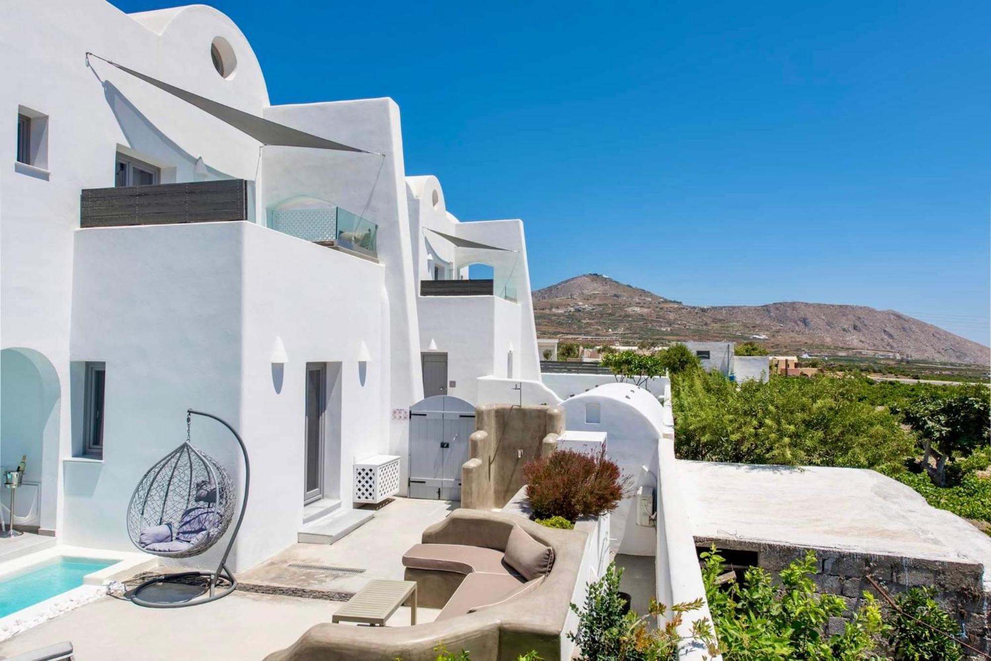 White Harmony Suites Megalochori  Exterior foto